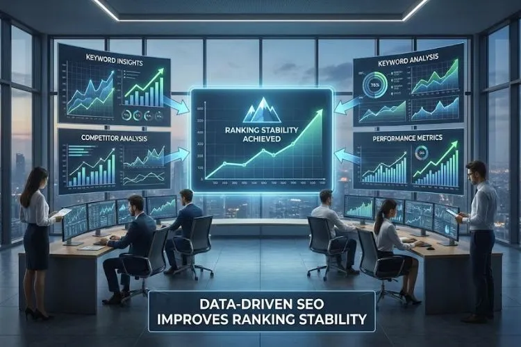 How Data-Driven SEO Improves Ranking Stability