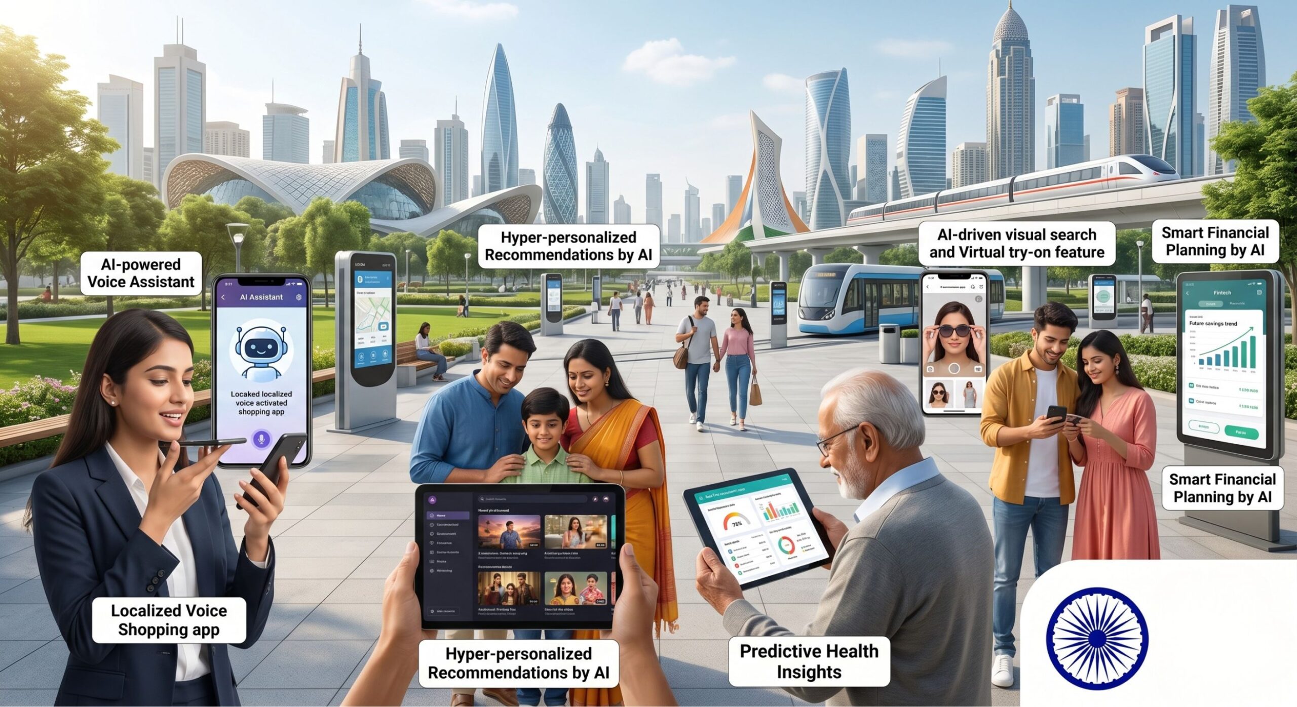 AI Trends Shaping Viksit Bharat 2047 for B2C Apps
