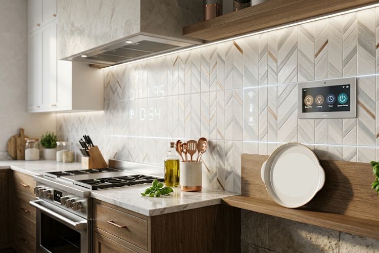 Smart Kitchen Wall Tile Designs for Elegant Interiors