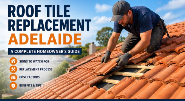 Roof Tile Replacement Adelaide: A Complete Homeowner’s Guide
