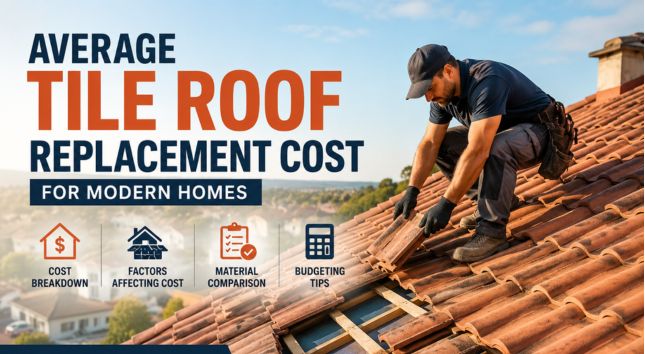 Average Tile Roof Replacement Cost for Modern Homes