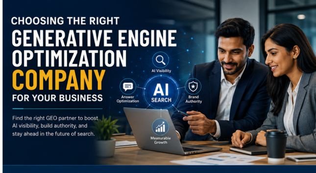 Choosing the Right Generative Engine Optimization Company