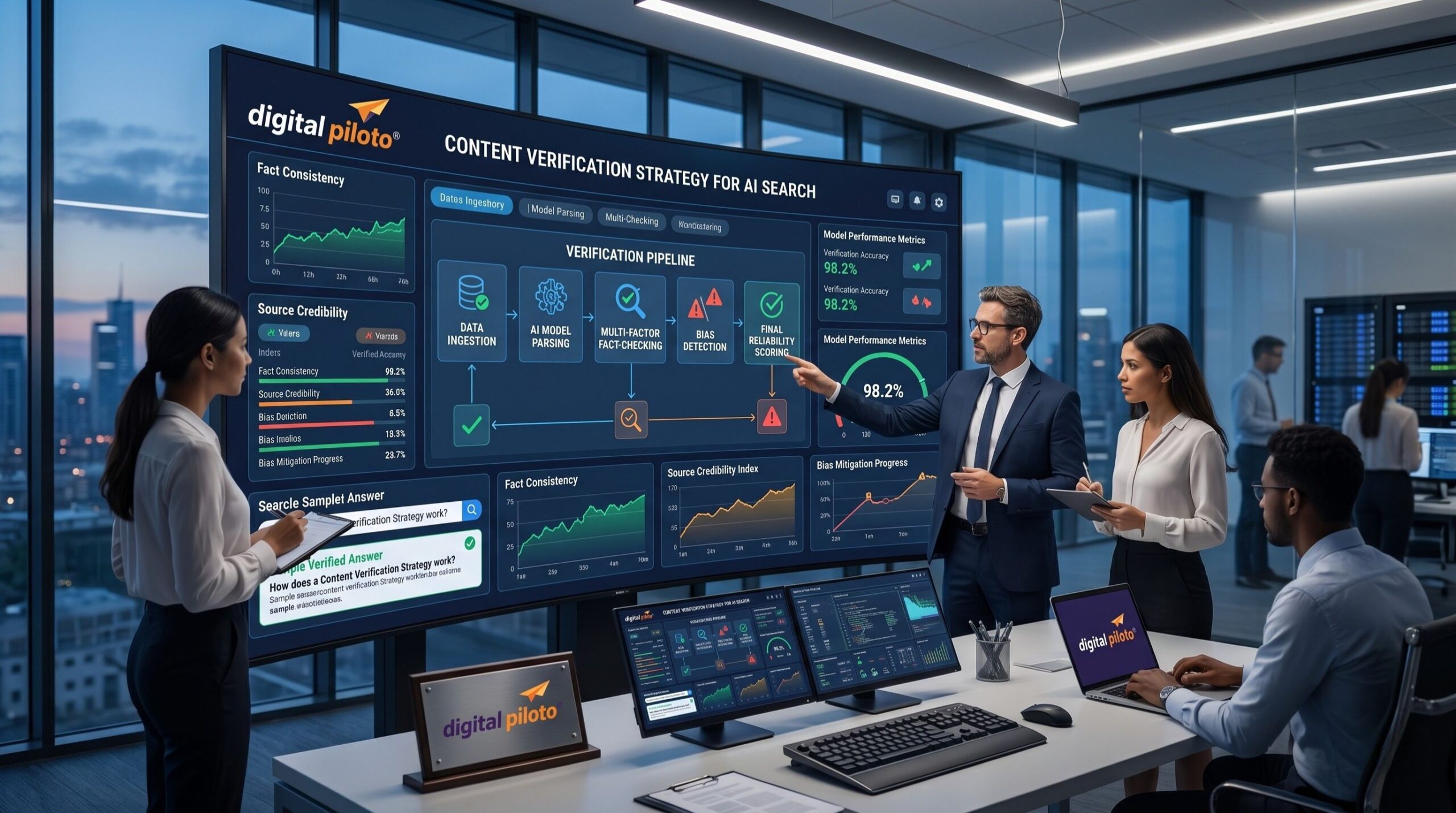 Content Verification Strategy for AI Search