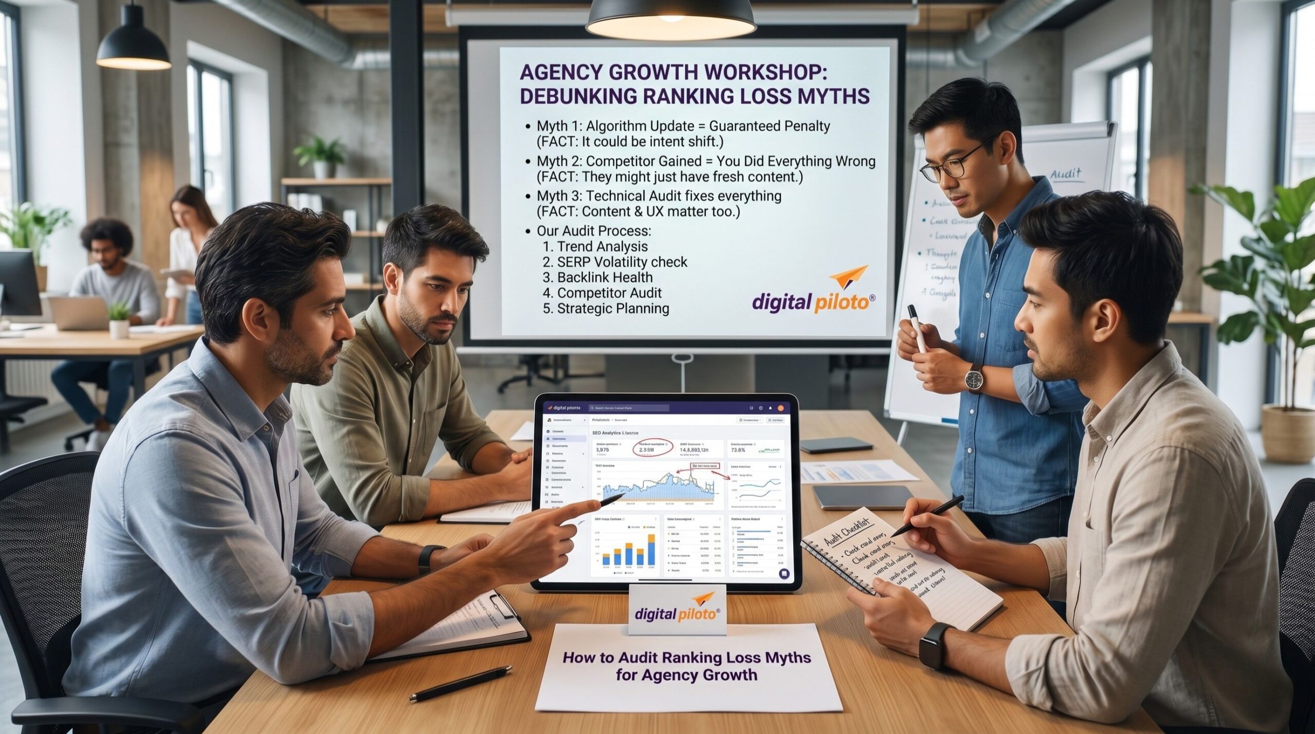 How to Audit Ranking Loss Myths for Agency Growth