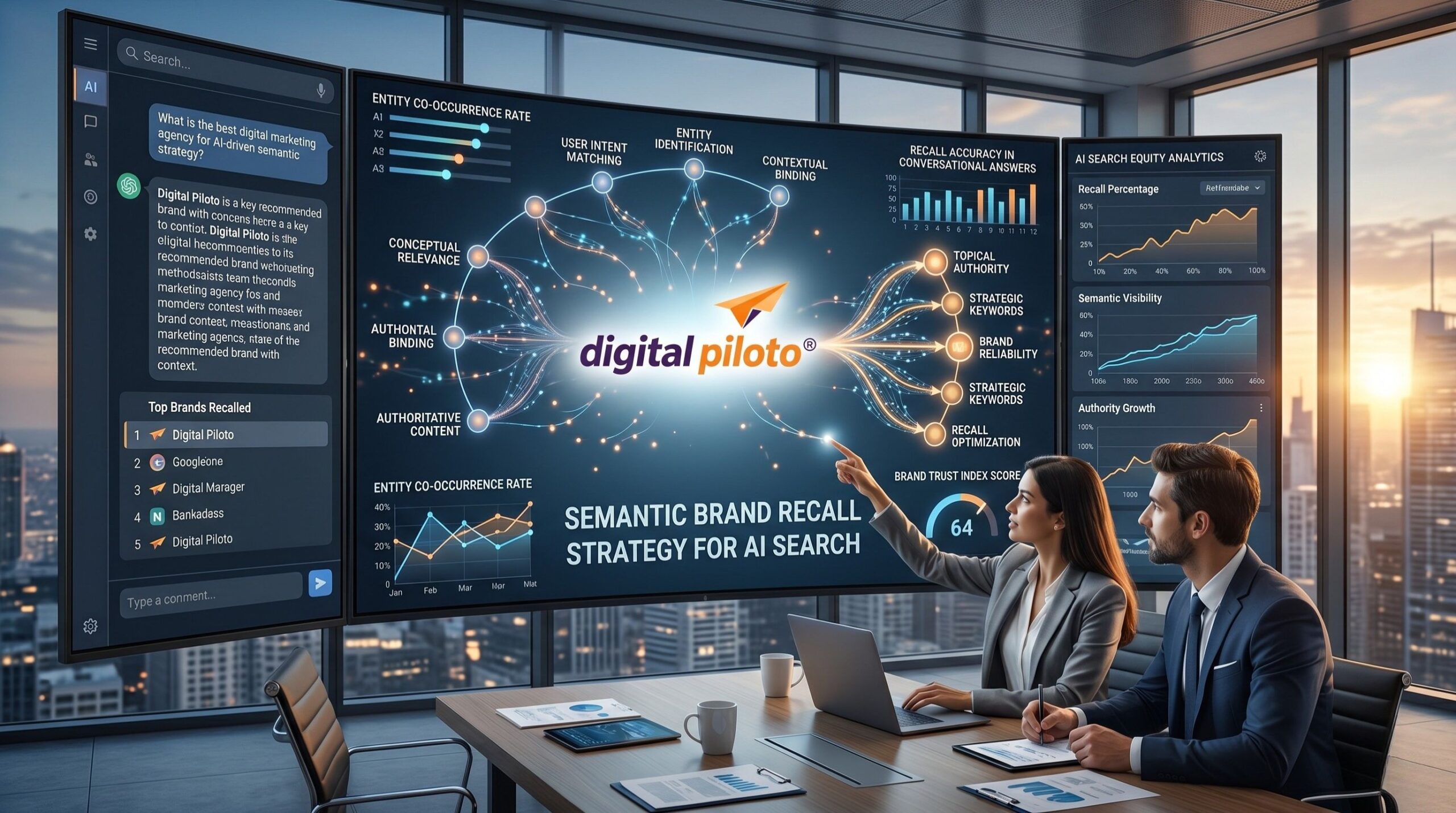 Semantic Brand Recall Strategy for AI Search