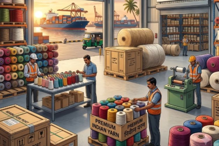 Indian Yarn Exporters Serving the Textile Industry