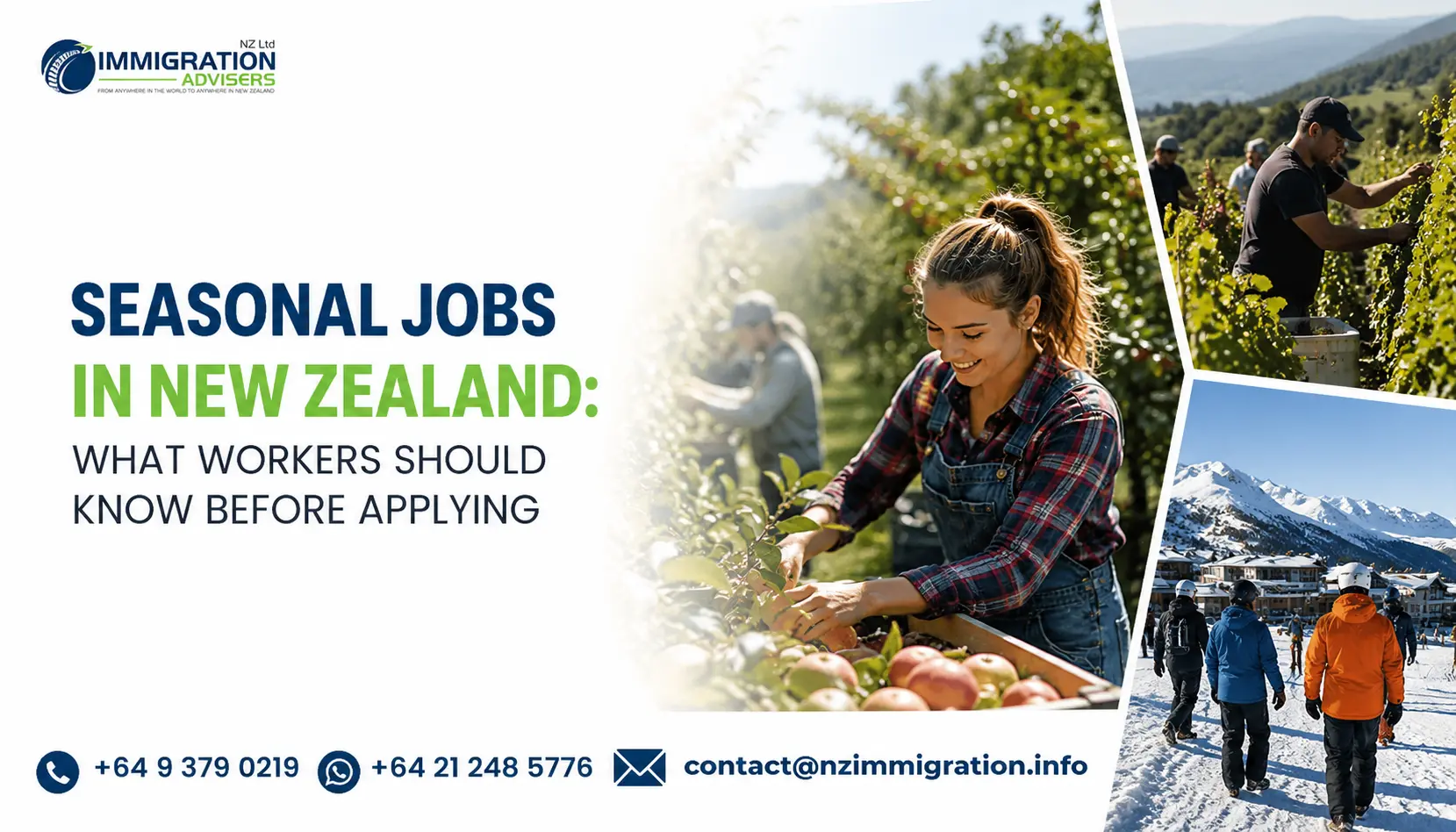 Seasonal Jobs in New Zealand: What Workers Should Know Before Applying
