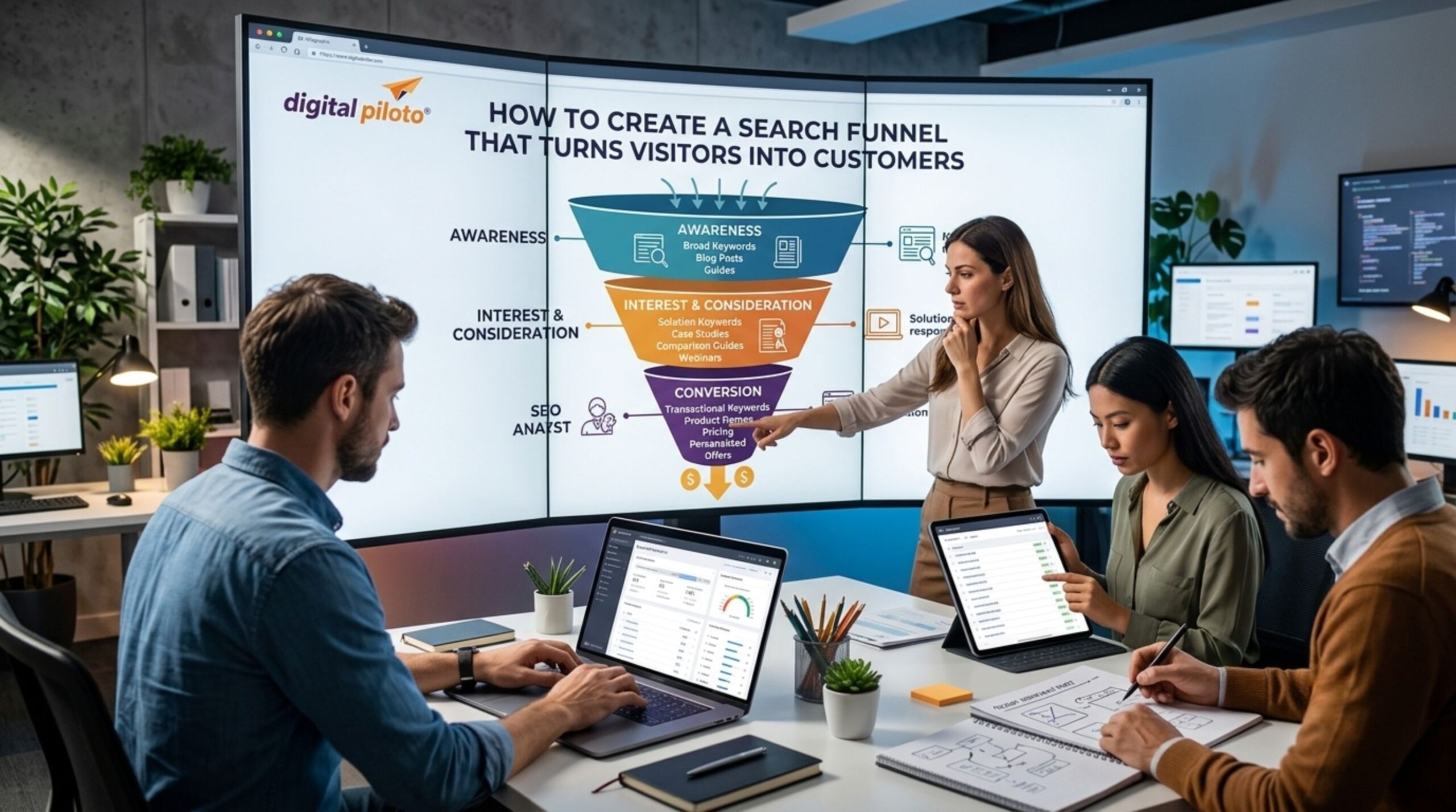 How to Create a Search Funnel That Turns Visitors Into Customers