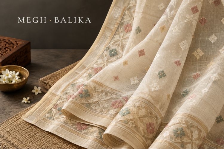 Premium Bengali Jamdani Wholesale Sarees for Export