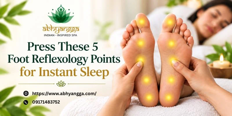 Press These 5 Foot Reflexology Points for Instant Sleep
