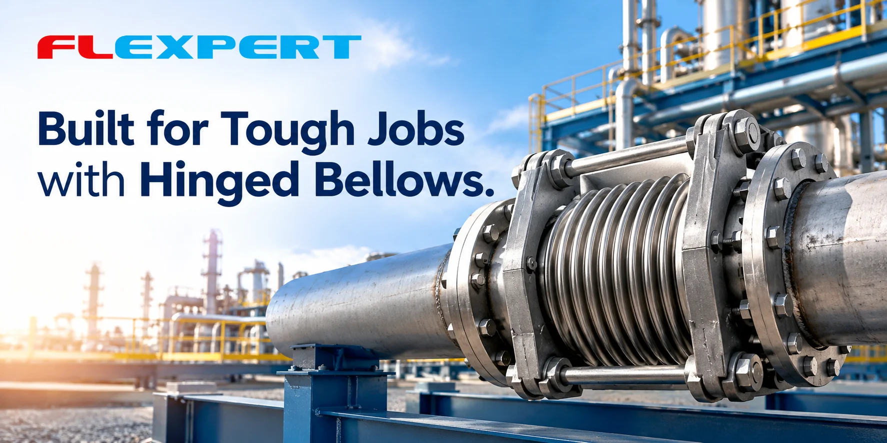 Built for Tough Jobs with Hinged Bellows