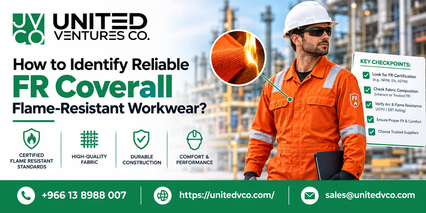 How to Identify Reliable Flame-Resistant Workwear?