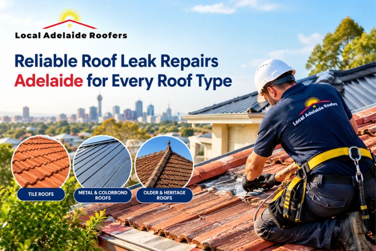 Reliable Roof Leak Repairs Adelaide for Every Roof Type